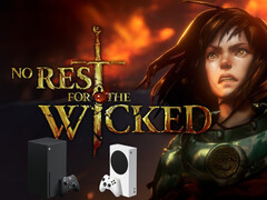 Obra de arte de No Rest for the Wicked con las consolas Xbox a continuación (Fuente de la imagen: Moon Studios, Microsoft Gaming con ediciones)