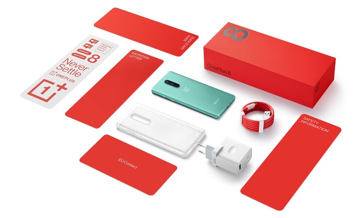 OnePlus 8 - Alcance de la entrega