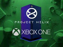 Consola del Proyecto Helix mostrada con el logotipo de Xbox One