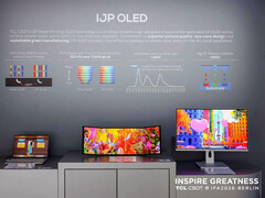 Monitor OLED IJP portátil plegable en tres partes, de 16 a 28 pulgadas