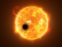 El exoplaneta WASP-107b (Fuente de la imagen: NASA)