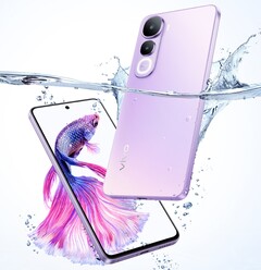 El Vivo Y400, fotografiado aquí en el color Purple Dusk, tendrá los grados de protección de entrada IP68 e IP69 (Fuente de la imagen: Vivo)