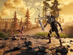 Una imagen en la que aparecen enemigos en Voin, actualmente a la venta en Steam.