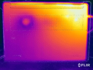 Prueba de tensión de temperaturas superficiales (abajo)