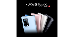 El Mate X2 tiene 4 opciones de color. (Fuente: Huawei)