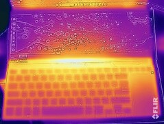 Prueba de resistencia a temperaturas superficiales (arriba)