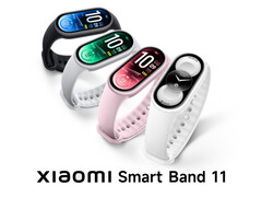 La Xiaomi Smart Band 11 está disponible en cuatro colores.