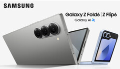 El Galaxy Z Flip6 y el Galaxy Z Fold6 son dos de los muchos dispositivos que Samsung presentará la próxima semana. (Fuente de la imagen: Samsung)