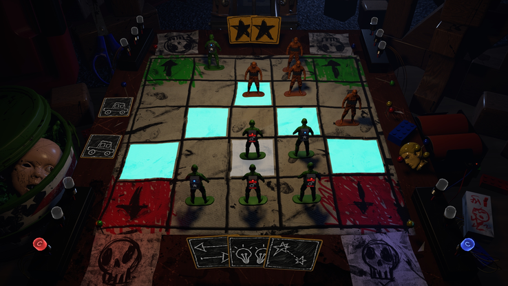 Acción en el juego Midnight Toybox