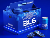 La consola de juegos BL6 de Bud Light. Sí, esto es real. (Imagen a través de Bud Light)