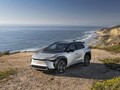 Toyota ha revelado que el SUV bZ4X 2023 estará disponible en los concesionarios estadounidenses esta primavera. (Fuente de la imagen: Toyota)