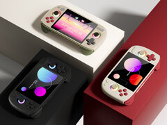 El Ayaneo Pocket AIR Mini en sus tres colores de lanzamiento. (Fuente de la imagen: Ayaneo)