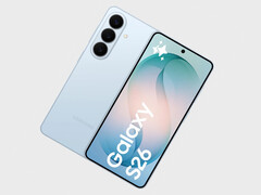 La Galaxy S26 en uno de sus cuatro colores de lanzamiento.