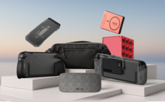 Genki acaba de lanzar una carcasa protectora de perfil bajo, un banco de baterías MagSafe USB-C de 30 W, una bolsa bandolera Saya Carry y otros cinco nuevos accesorios para jugadores portátiles. En la imagen - Los 8 nuevos accesorios para juegos de mano de Genki en una sola toma. (Fuente de la imagen: Genki)