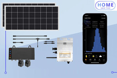  Legion Solar 7 es un sistema de energía doméstico de bricolaje que incluye paneles solares y un ordenador con inteligencia artificial. (Fuente de la imagen: Legion)