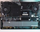 El interior del Lenovo ThinkPad P16 Gen 3.