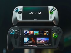 Banner de lanzamiento de los dispositivos portátiles de juego Asus ROG Xbox Ally (Fuente de la imagen: captura de pantalla, Xbox Gaming YouTube)