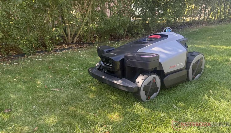 RockMow Z120 LiDAR en acción