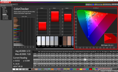 ColorChecker antes de la calibración