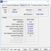 CPU-Z Memory