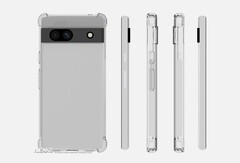 El Pixel 7a mantendrá el lenguaje de diseño de la serie Pixel 7. (Fuente de la imagen: /LEAKS)