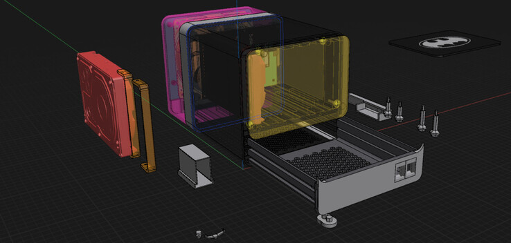 Todo el diseño se compiló en Shapr3D. (Fuente de la imagen: Jack Harvest)