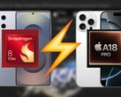 rendimiento en juegos del iPhone 16 Pro Max frente al Galaxy S25 Ultra: El A18 Pro vuelve a brillar. (Fuente de la imagen: Dame Tech, Apple, Samsung, editado)