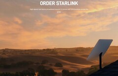 La velocidad de Starlink disminuyó en el tercer trimestre (imagen: SpaceX)