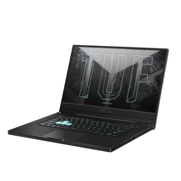 Asus TUF Gaming Dash F15 negro (imagen a través de Asus)