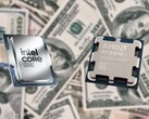 Según los informes, AMD e Intel lanzarán en 2026 los sucesores de sus CPU Zen 5 (imagen de la derecha) y Arrow Lake (imagen de la izquierda) de la generación actual. (Fuente de la imagen: Unsplash, Intel, Notebookcheck, editado)