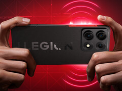 El 2026 Legion Y70 está previsto para un lanzamiento en China el 19 de mayo. En la imagen: una imagen promocional que muestra la parte trasera del teléfono.