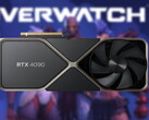 La GeForce RTX 4090 tiene un precio de venta al público de 1.599 dólares. (Fuente: Nvidia,Blizzard-editado)