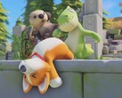 Party Animals presenta un elenco de personajes animales flexibles y basados en la física con los que los jugadores luchan en una variedad de caóticas arenas multijugador.