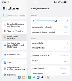 Página de configuración