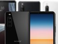 El Sony Xperia 10 III en la nueva imagen en vivo se parece a los renders de OnLeaks. (Fuente de la imagen: AndroidNext/OnLeaks/Voice - editado)