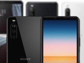 El Sony Xperia 10 III en la nueva imagen en vivo se parece a los renders de OnLeaks. (Fuente de la imagen: AndroidNext/OnLeaks/Voice - editado)