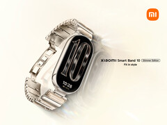 La Xiaomi Smart Band 10 Glimmer Edition viene en una única opción de color. (Fuente de la imagen: Xiaomi)