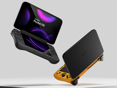 La Ayaneo Pocket DS en sus dos colores de lanzamiento. (Fuente de la imagen: Ayaneo)