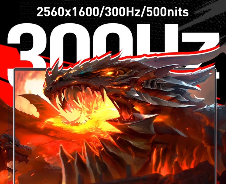 El portátil para juegos Mechrevo luce una pantalla QHD de 300 Hz.