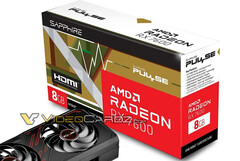 La Radeon RX 7600 será la primera sustituta de la serie RX 6600. (Fuente de la imagen: VideoCardz)