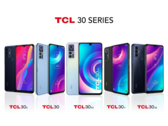 Los nuevos teléfonos de la serie 30 de TCL. (Fuente: TCL)