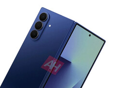 El Galaxy Z Fold7 en uno de sus muchos colores de lanzamiento rumoreados. (Fuente de la imagen: Android Headlines)