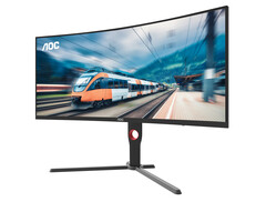 El AOC CU34G3X tiene una resolución de 1440p y una frecuencia de refresco de 180 Hz. (Fuente de la imagen: AOC)