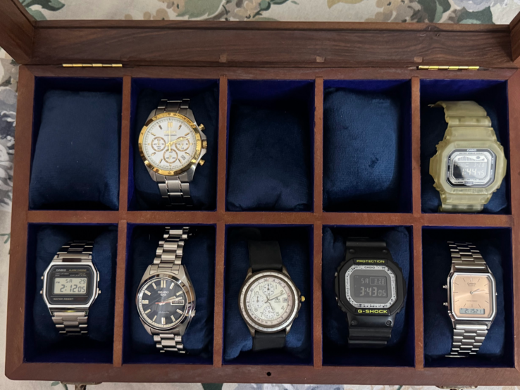 Mi propia colección de relojes, además de algunos relojes más que he añadido recientemente (más adelante)