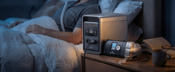 La función de SAI del Anker Solix S2000 lo hace adecuado para aparatos importantes, como una máquina de CPAP.
