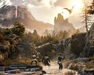 Una imagen que muestra un dragón en GreedFall.