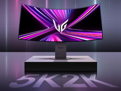 El UltraGear OLED 45GX950A es el único ejemplo del nuevo panel 5K2K y WOLED de 44,5 pulgadas de LG Display que ha salido realmente al mercado. (Fuente de la imagen: LG)