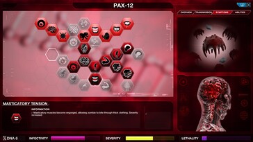 En la imagen: una captura de pantalla del juego «Plague Inc: Evolved».