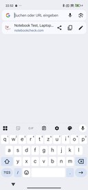 Teclado en formato vertical