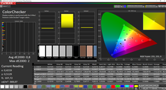 CalMAN - ColorChecker (calibrado)